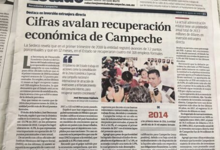 Entre 2015 y 2019, Pepe Berzunza lideró una transformación en Campeche: de la crisis petrolera a la diversificación y la confianza en la gente.