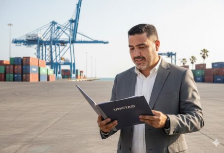 “Pepe Berzunza trabajando con la UNCTAD en el diseño de la Zona Económica Especial de Seybaplaya, Campeche, durante la etapa de cooperación internacional para el desarrollo económico.”